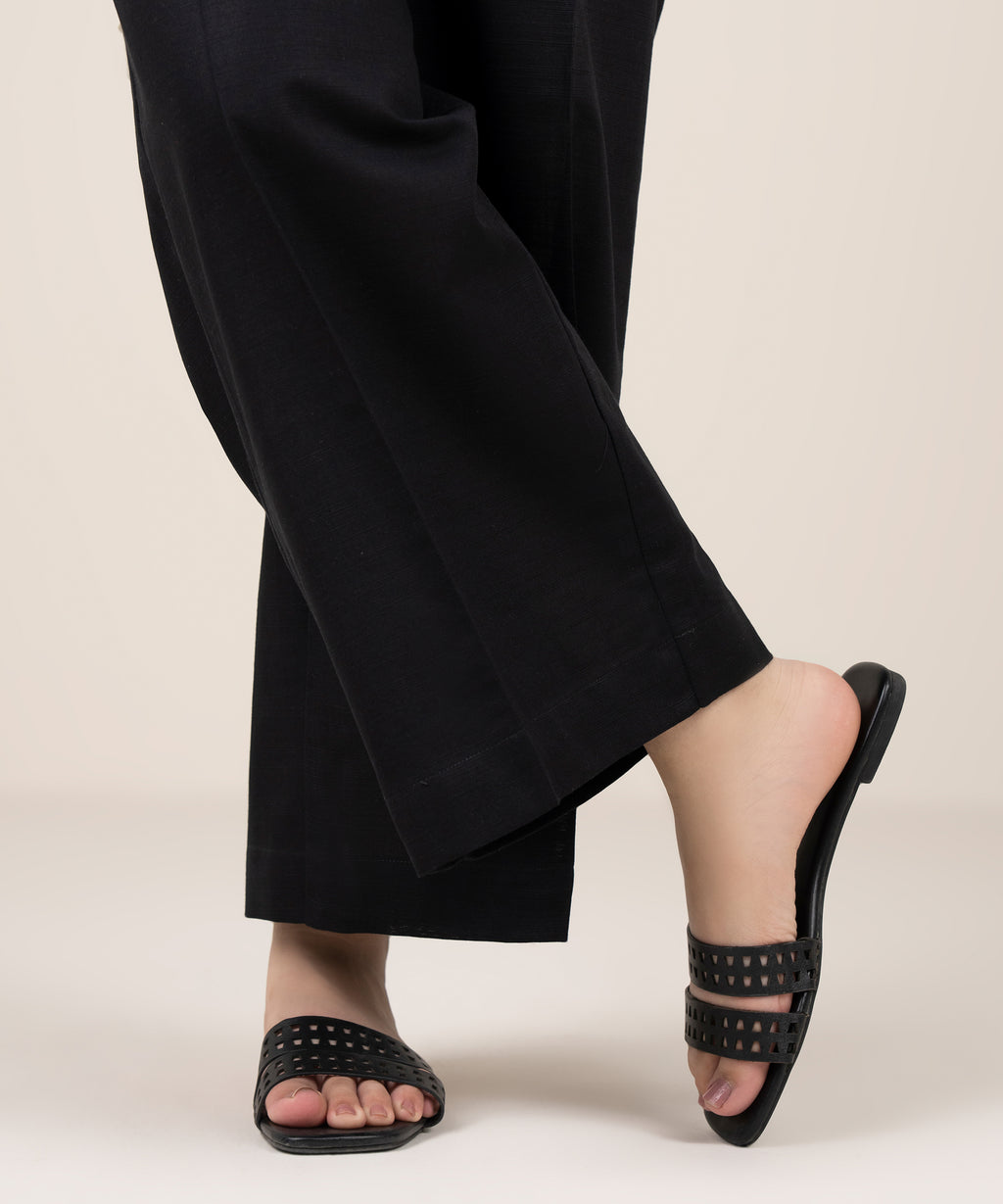 Solid Khaddar Culottes