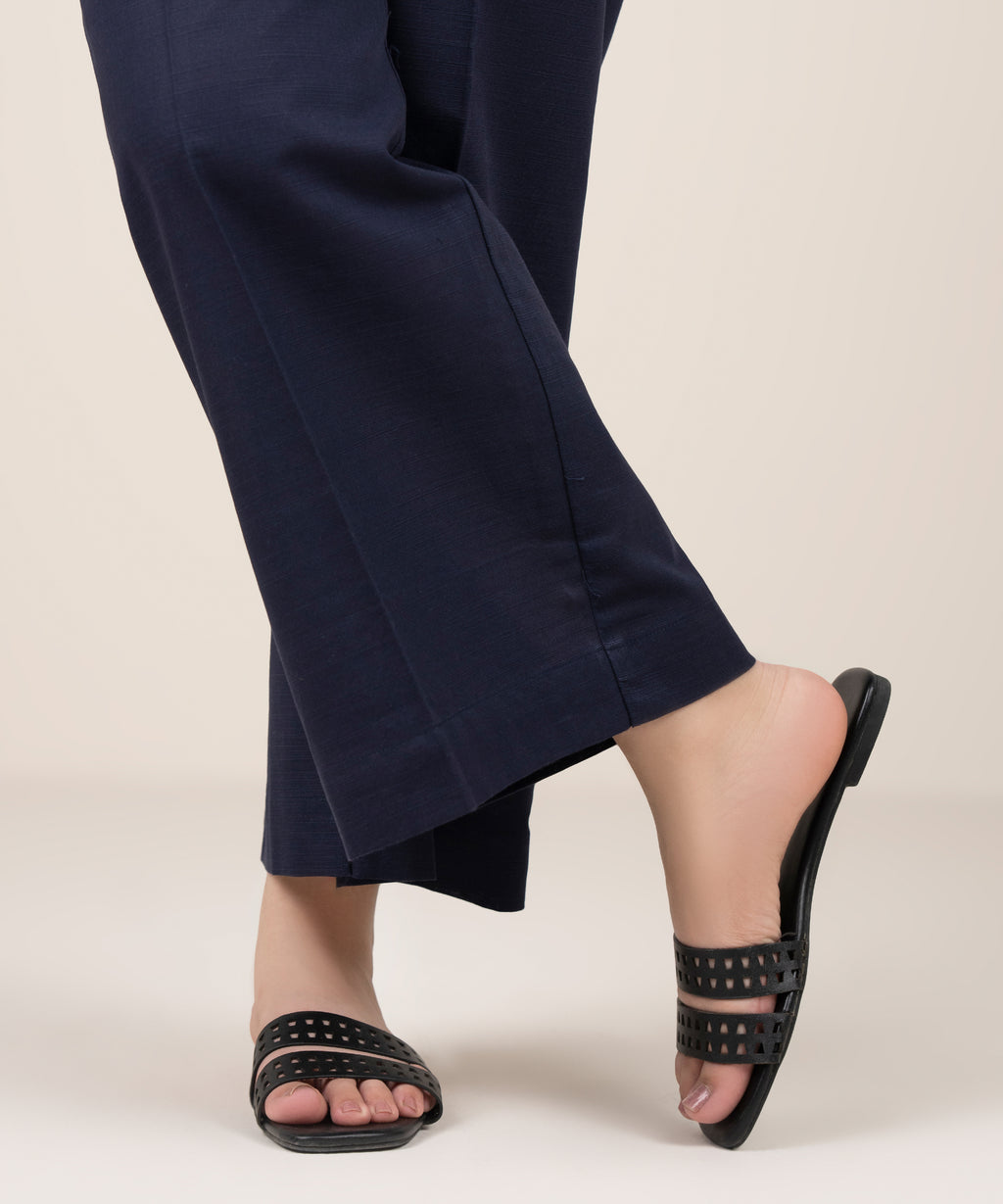 Solid Khaddar Culottes
