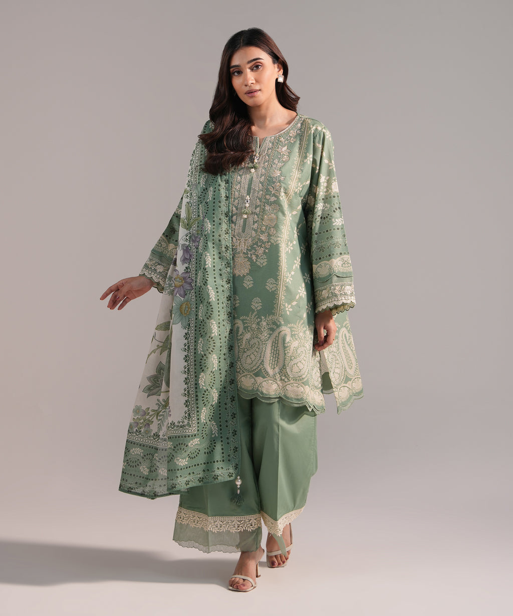 Printed Lawn Dupatta