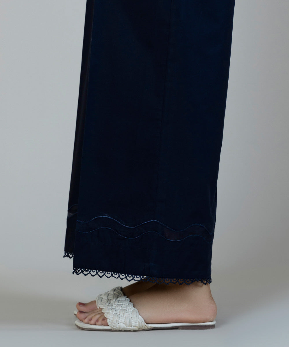 Women's Pret Cambric Blue Dyed Culottes