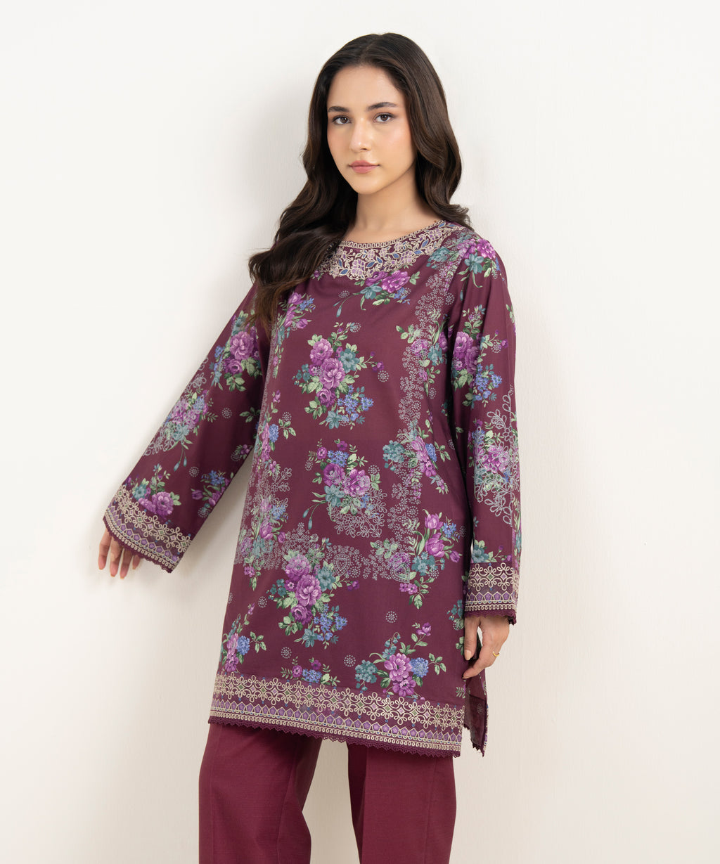 Embroidered Lawn Shirt