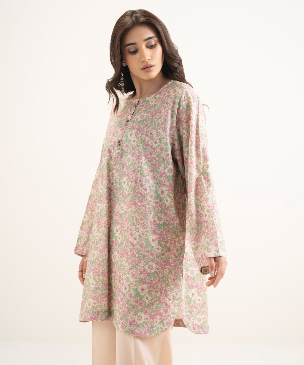 Printed Cotton Viscose Shirt