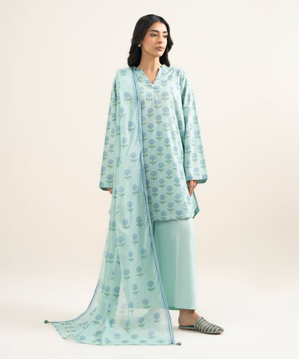 Printed Lawn Dupatta