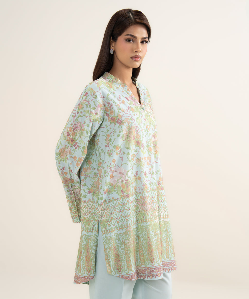 Printed Cotton Viscose Shirt