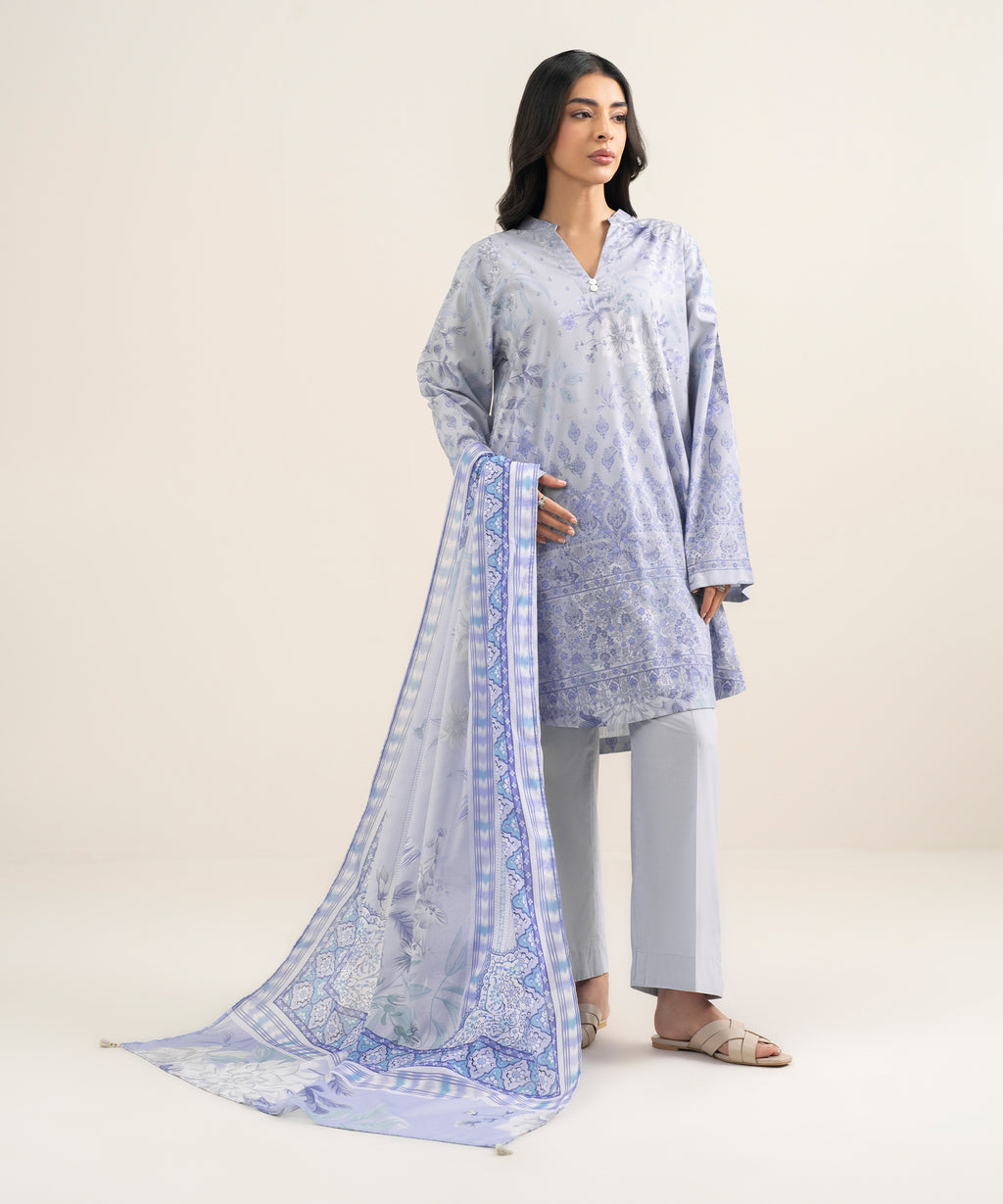 Printed Lawn Dupatta