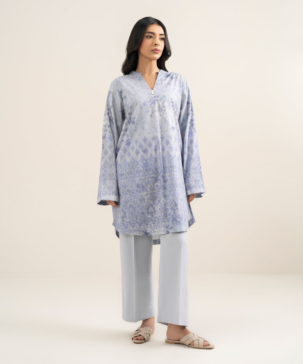 Printed Cotton Viscose Shirt