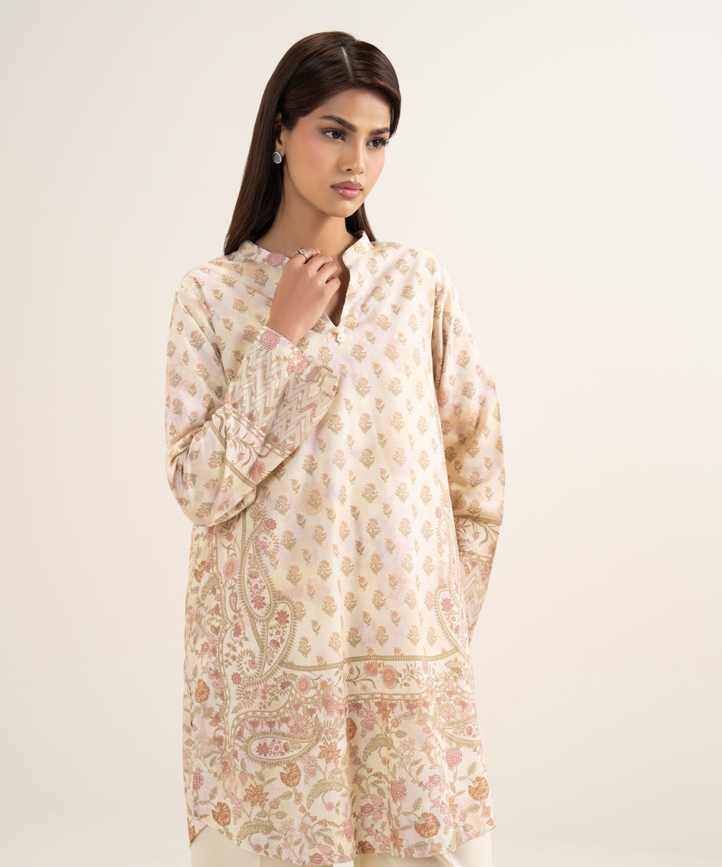 Printed Cotton Viscose Shirt
