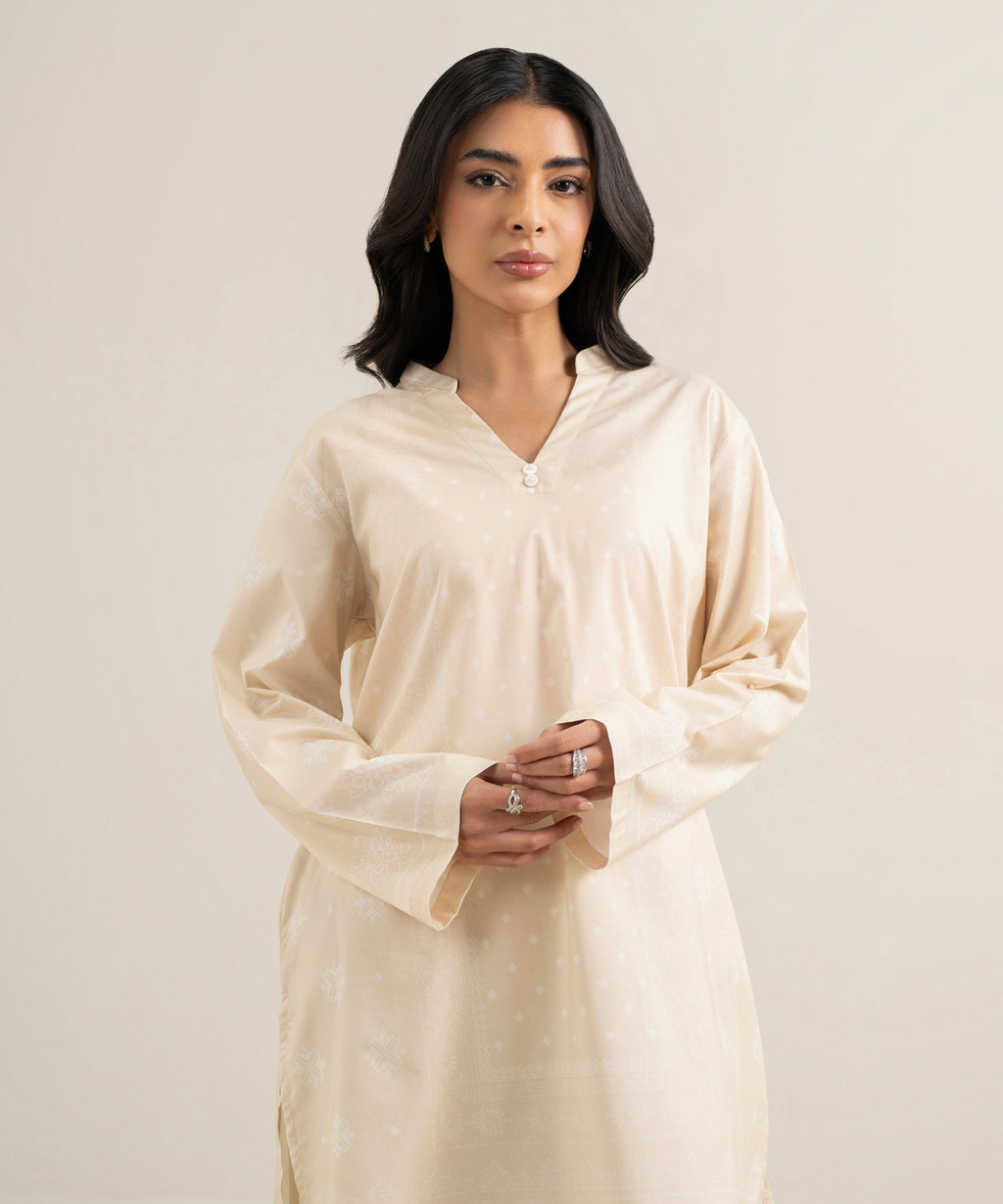 Printed Cotton Viscose Shirt