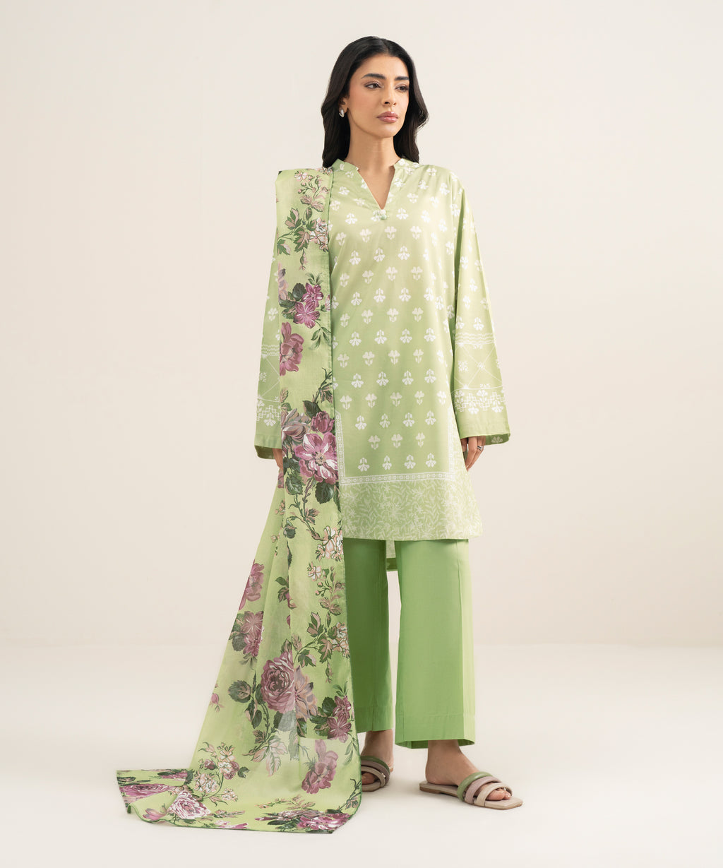 Printed Lawn Dupatta