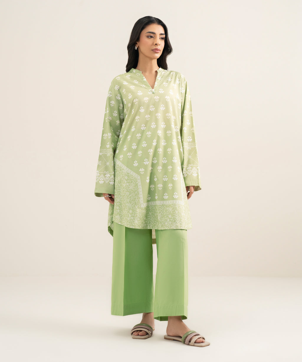 Printed Cotton Viscose Shirt