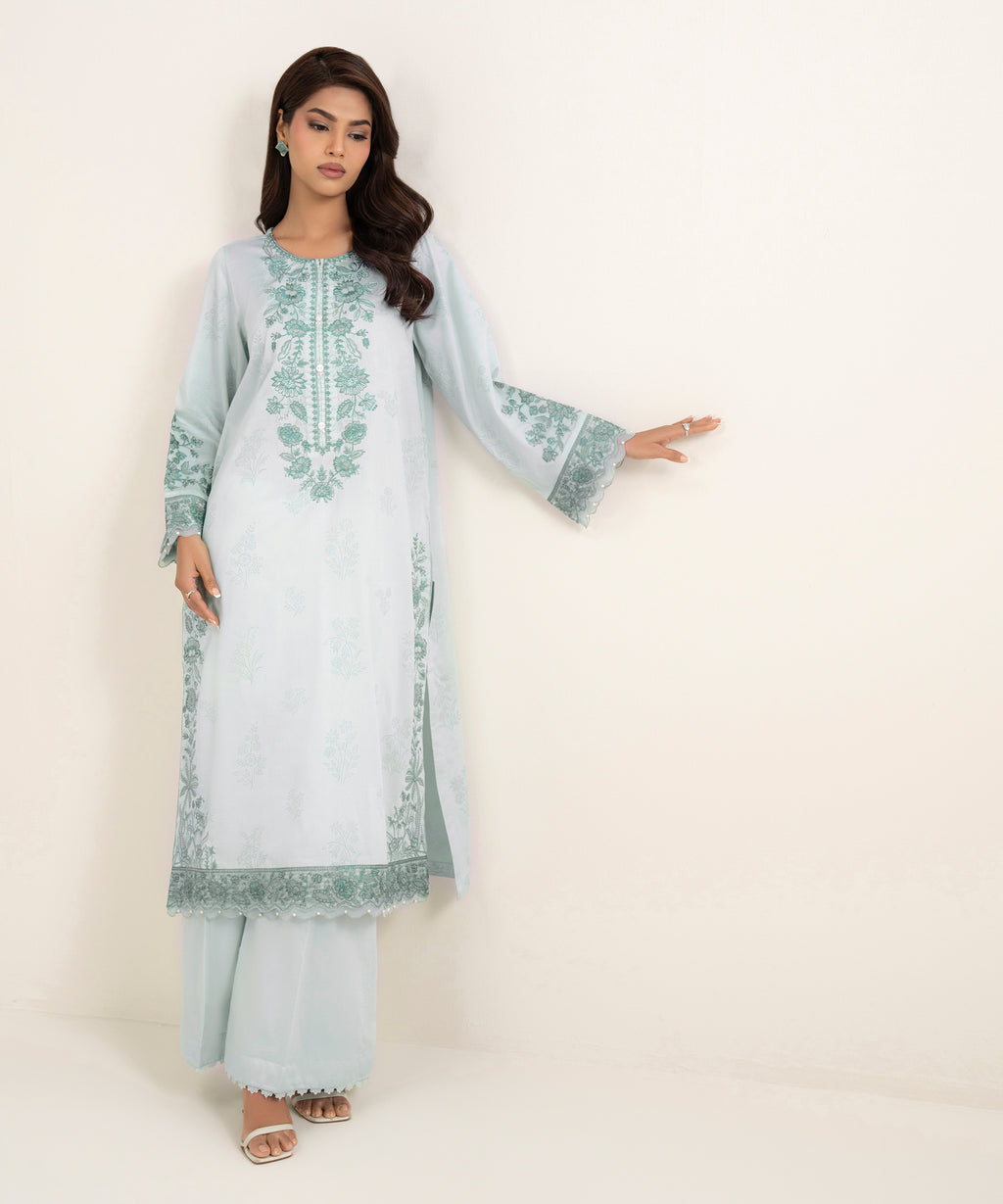 Embroidered Lawn Shirt