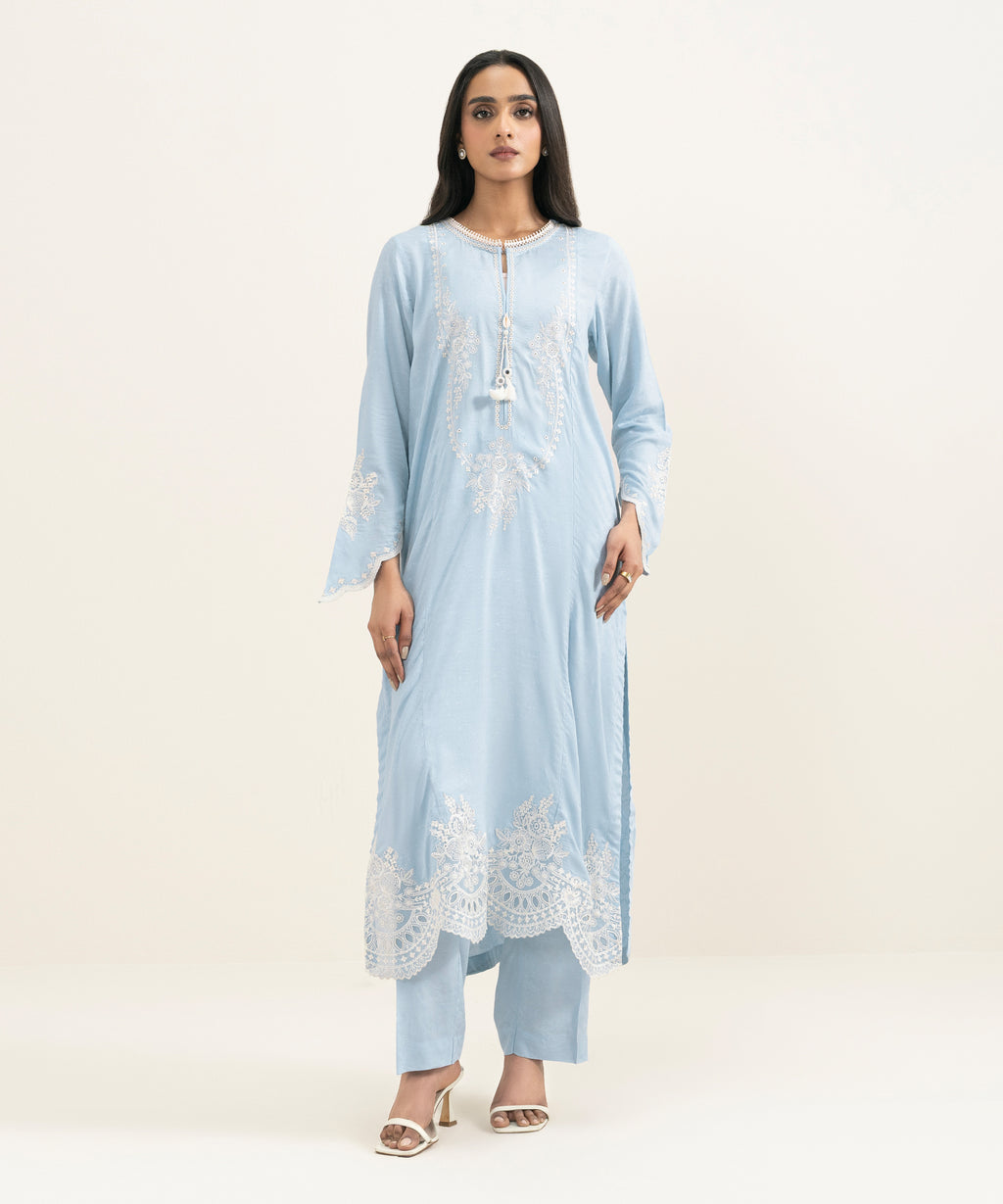 Embroidered Arabic Jacquard Shirt