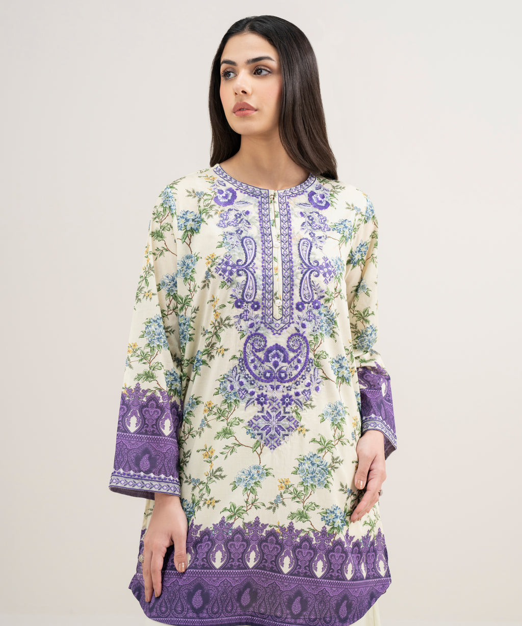 Embroidered Lawn Shirt