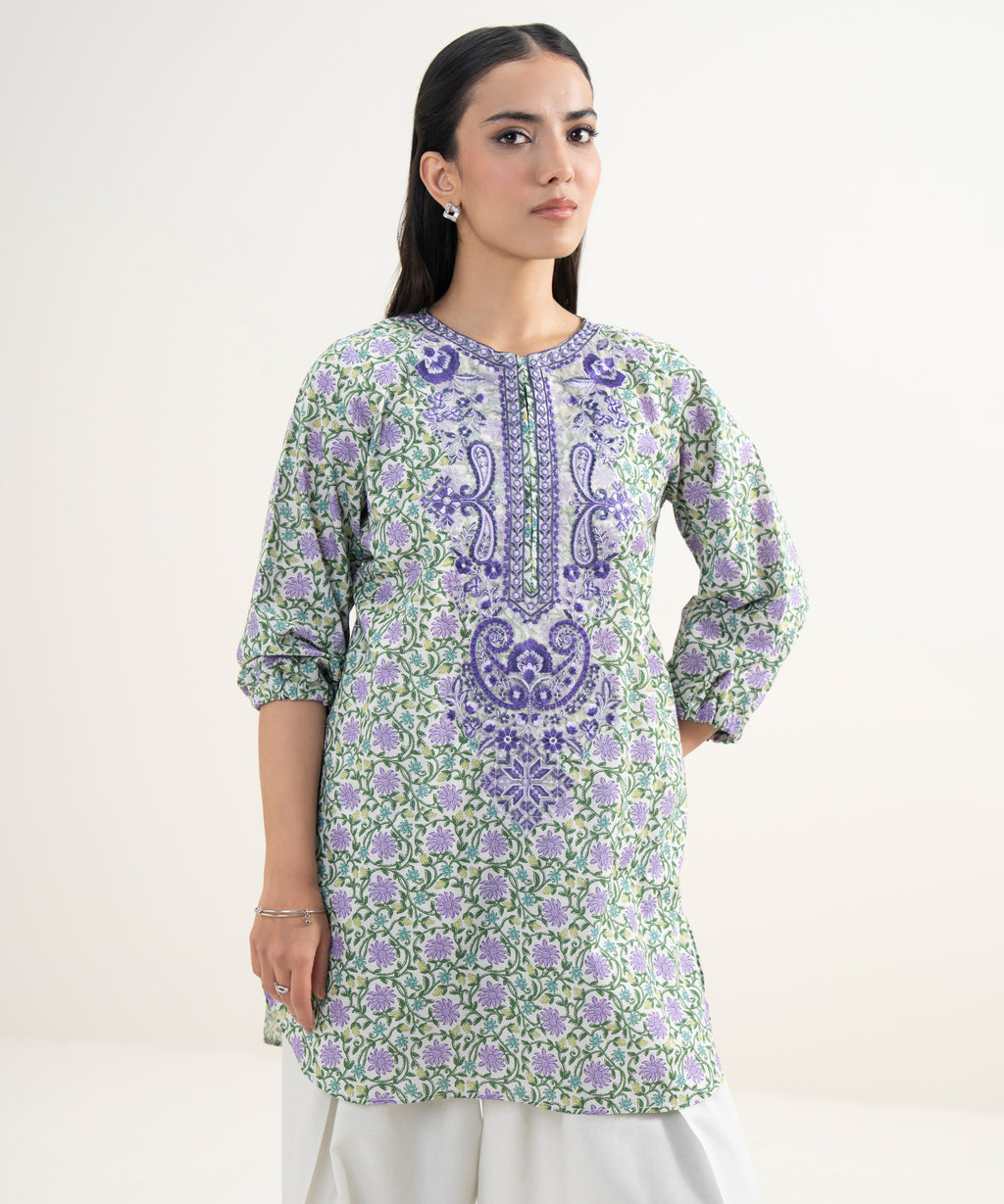 Embroidered Lawn Shirt