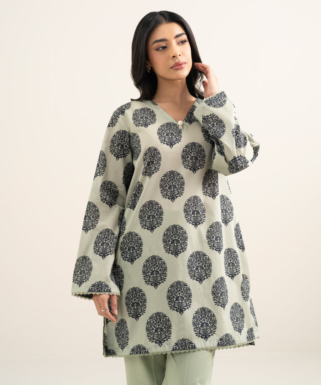 Printed Lawn Shirt