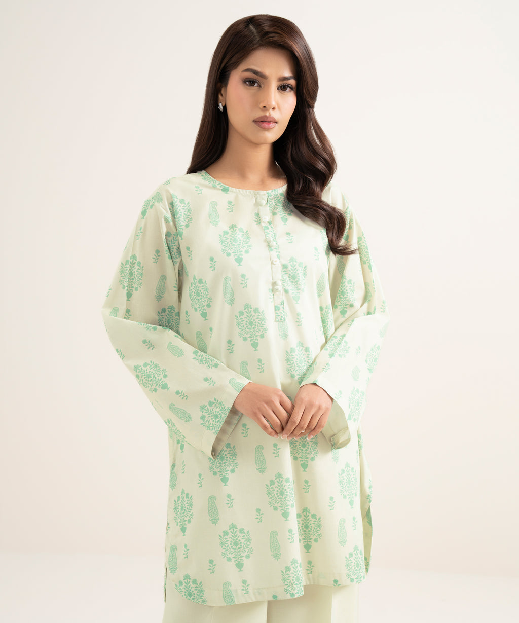 Printed Lawn Shirt