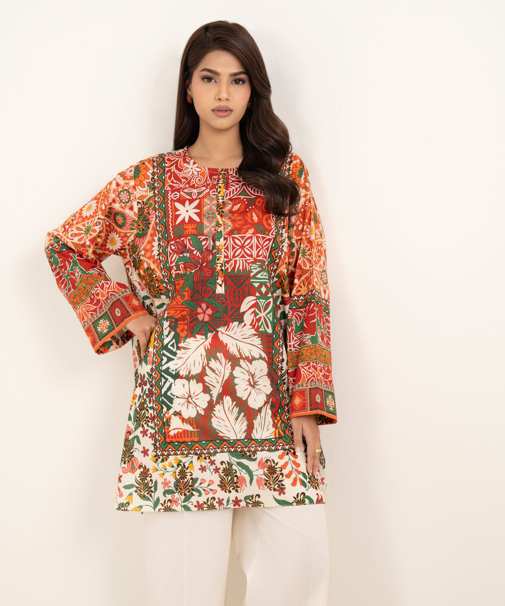 Printed Lawn Shirt