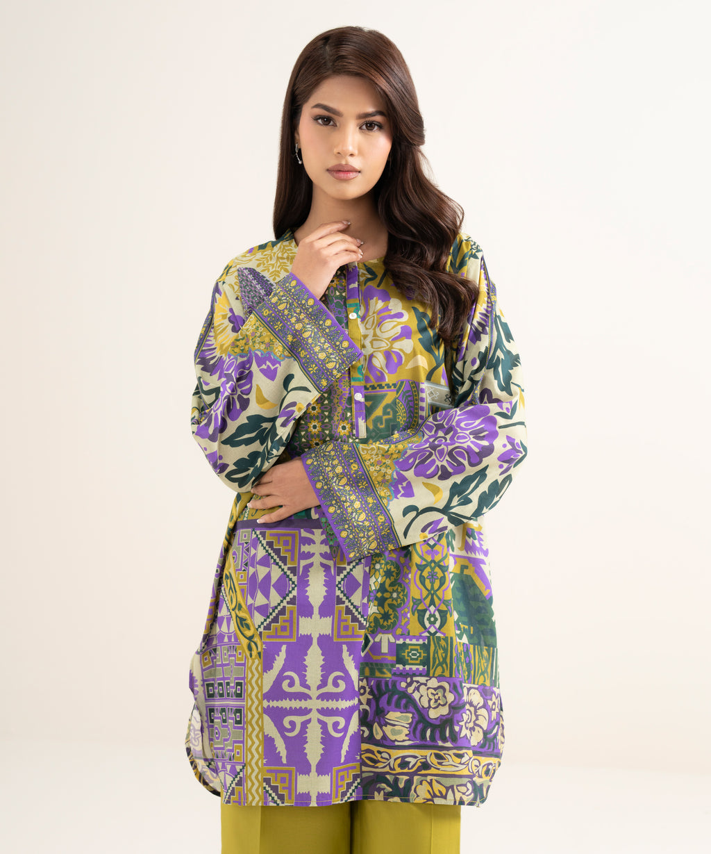 Printed Lawn Shirt