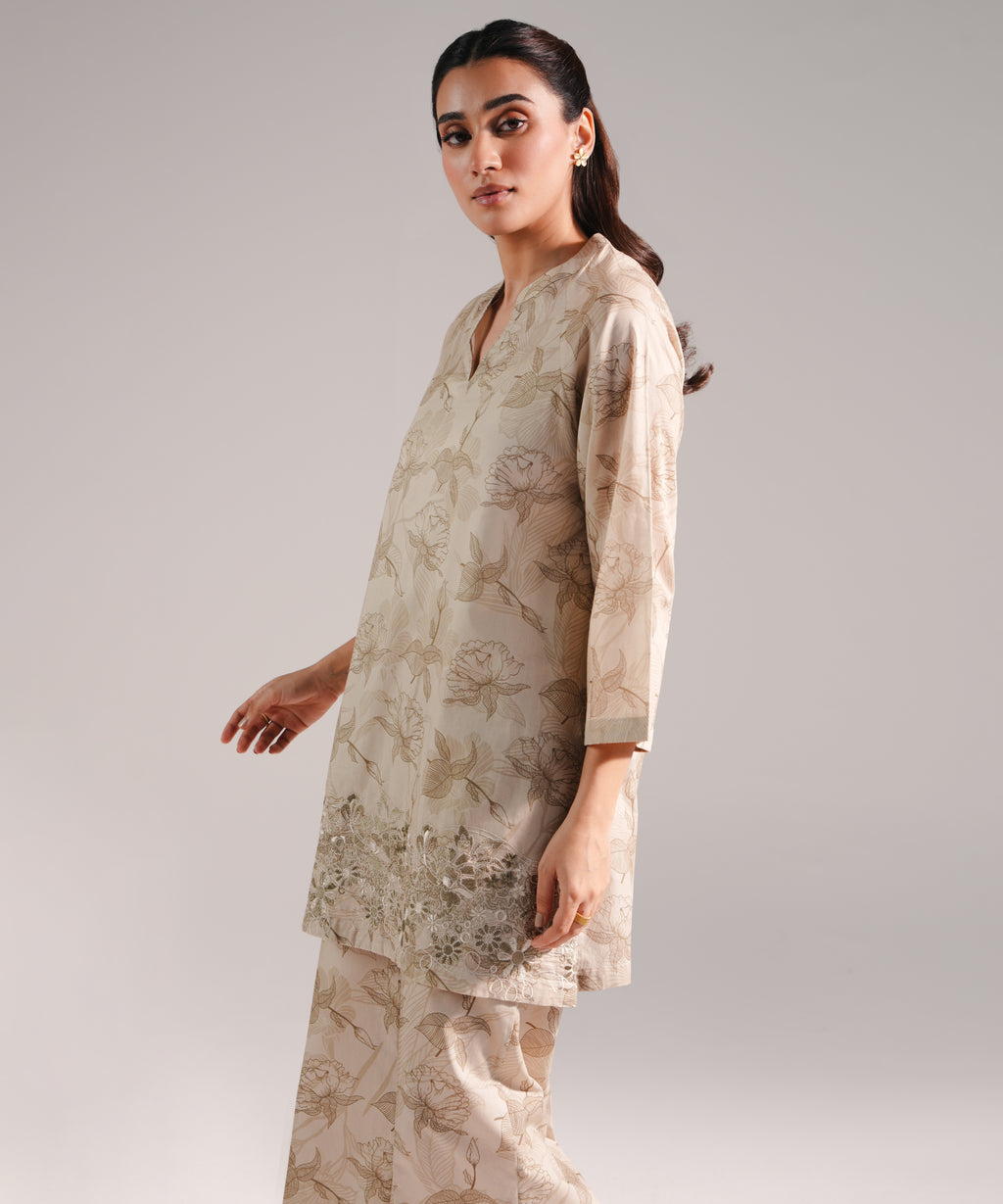 2 Piece - Embroidered Lawn Suit