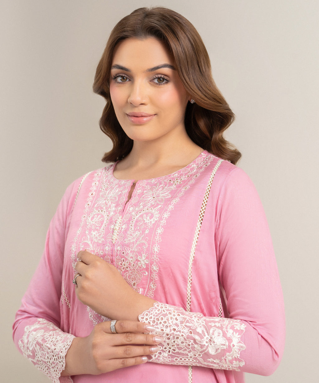 Embroidered Jacquard Shirt