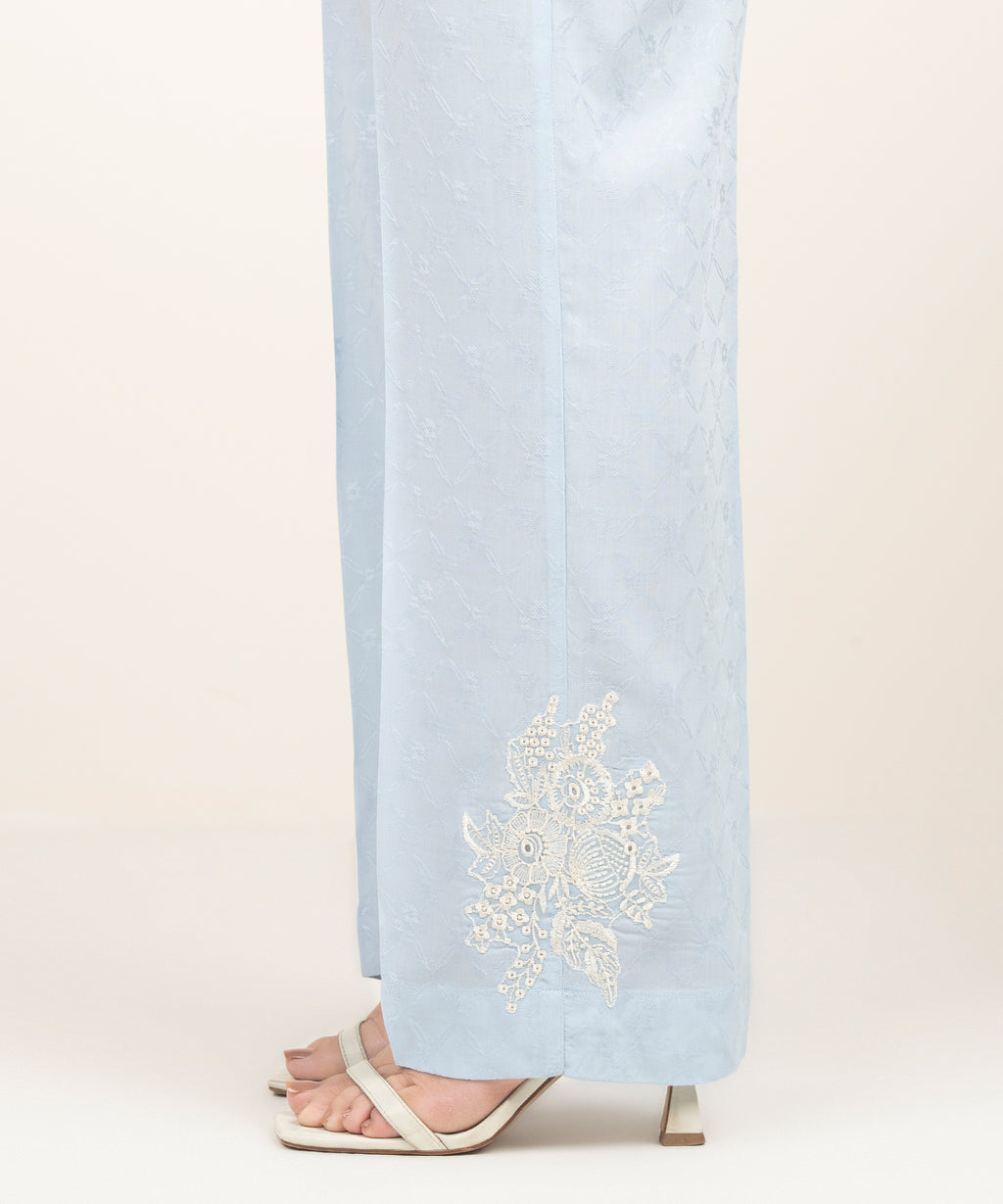 Arabic Jacquard Straight Pants
