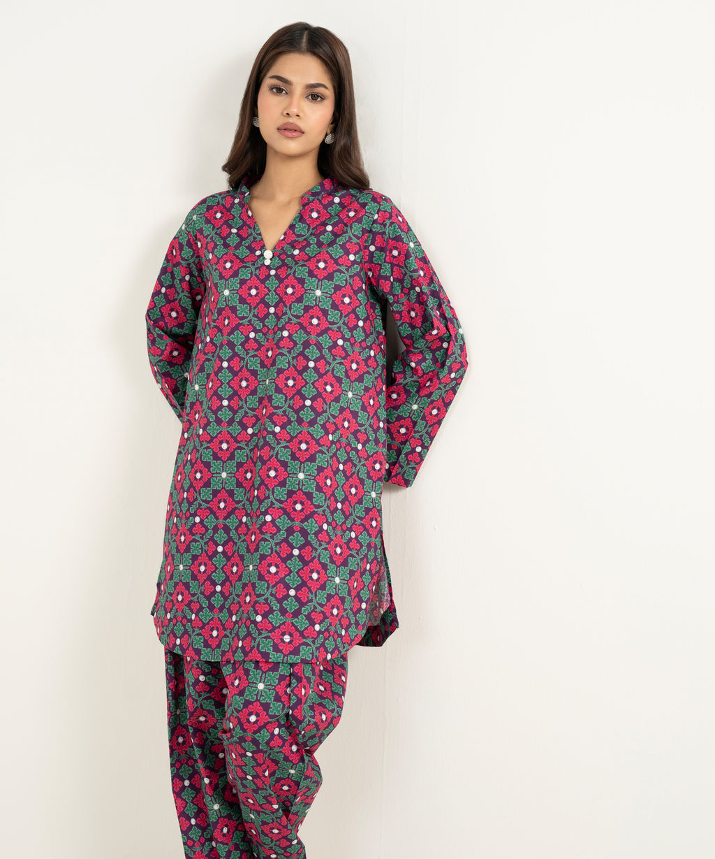 Printed Cambric Shirt