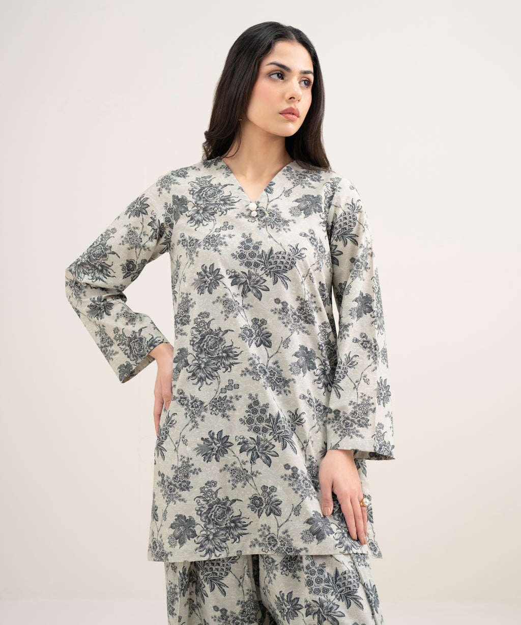 Printed Cambric Shirt