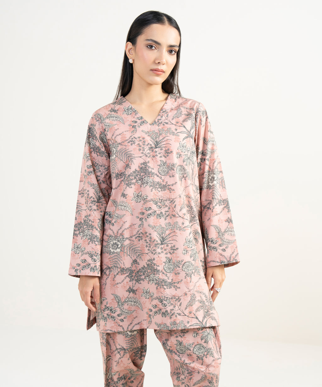 Printed Cambric Shirt