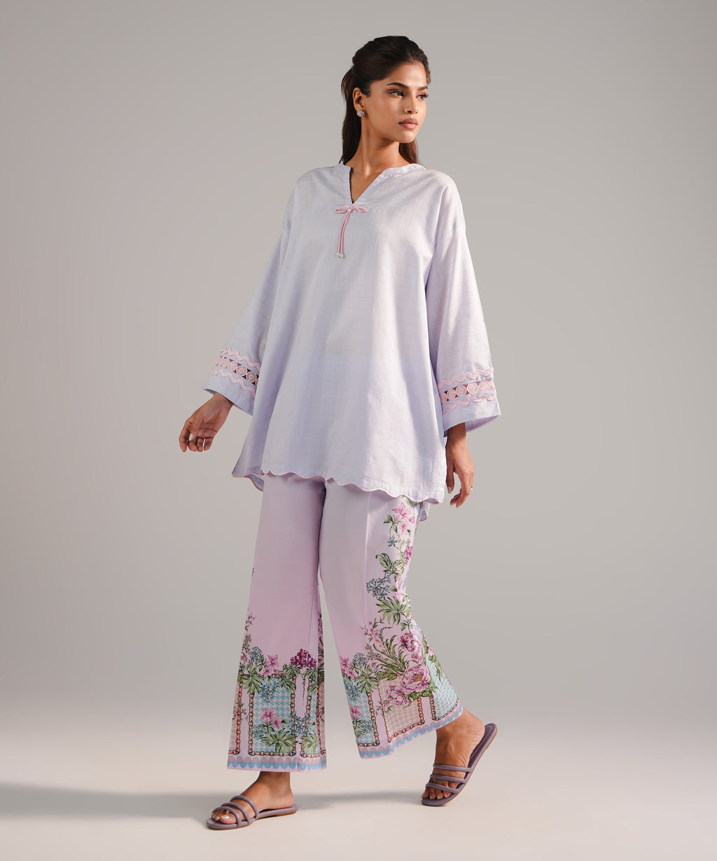 2 Piece - Solid Dobby Suit