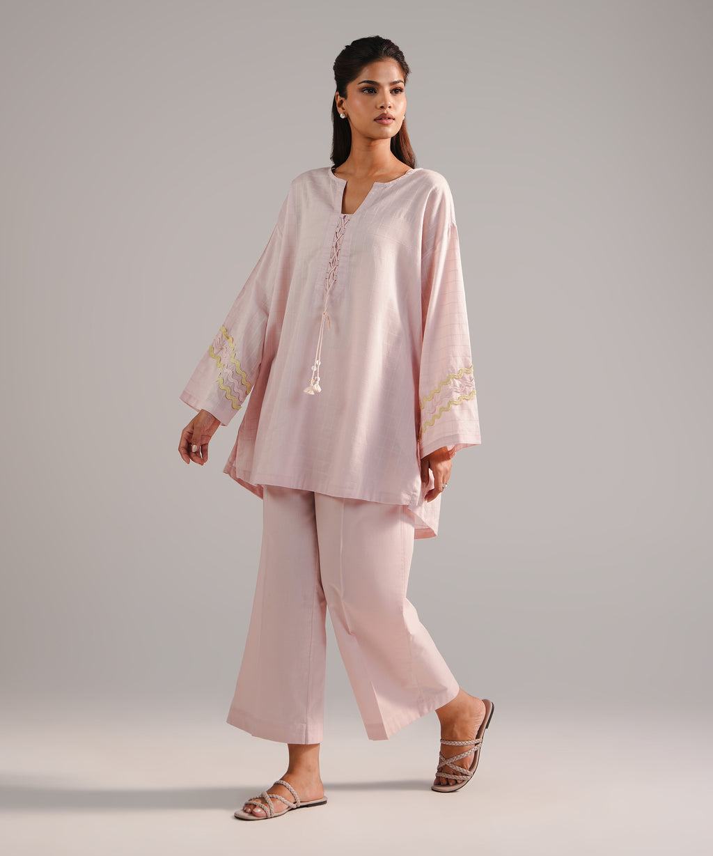 2 Piece - Solid Dobby Suit