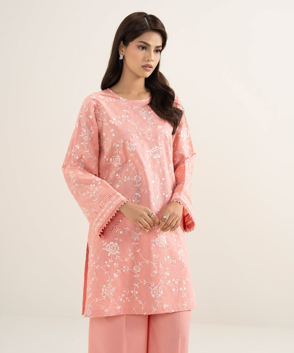 Embroidered Jacquard Shirt