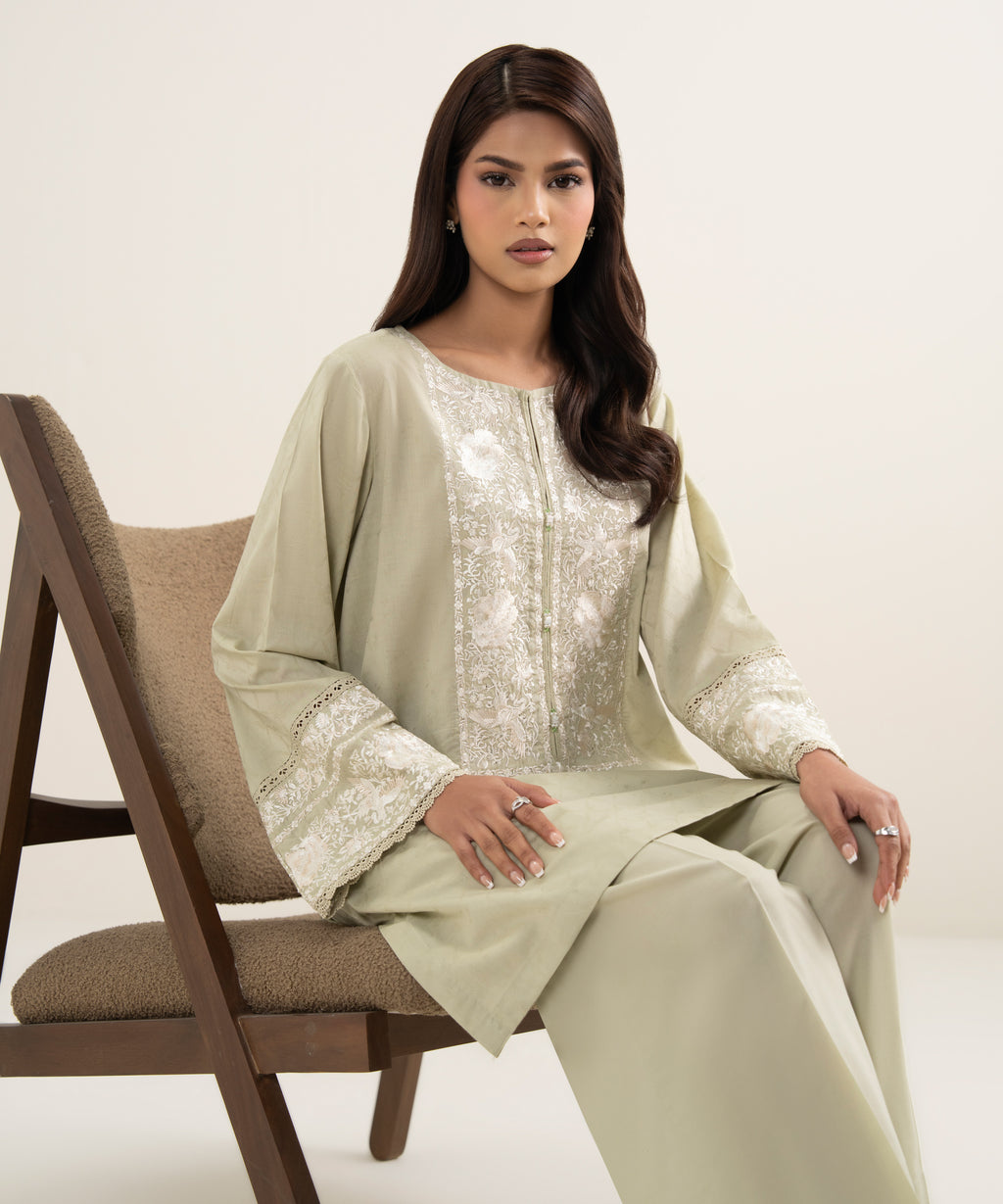 Embroidered Jacquard Shirt