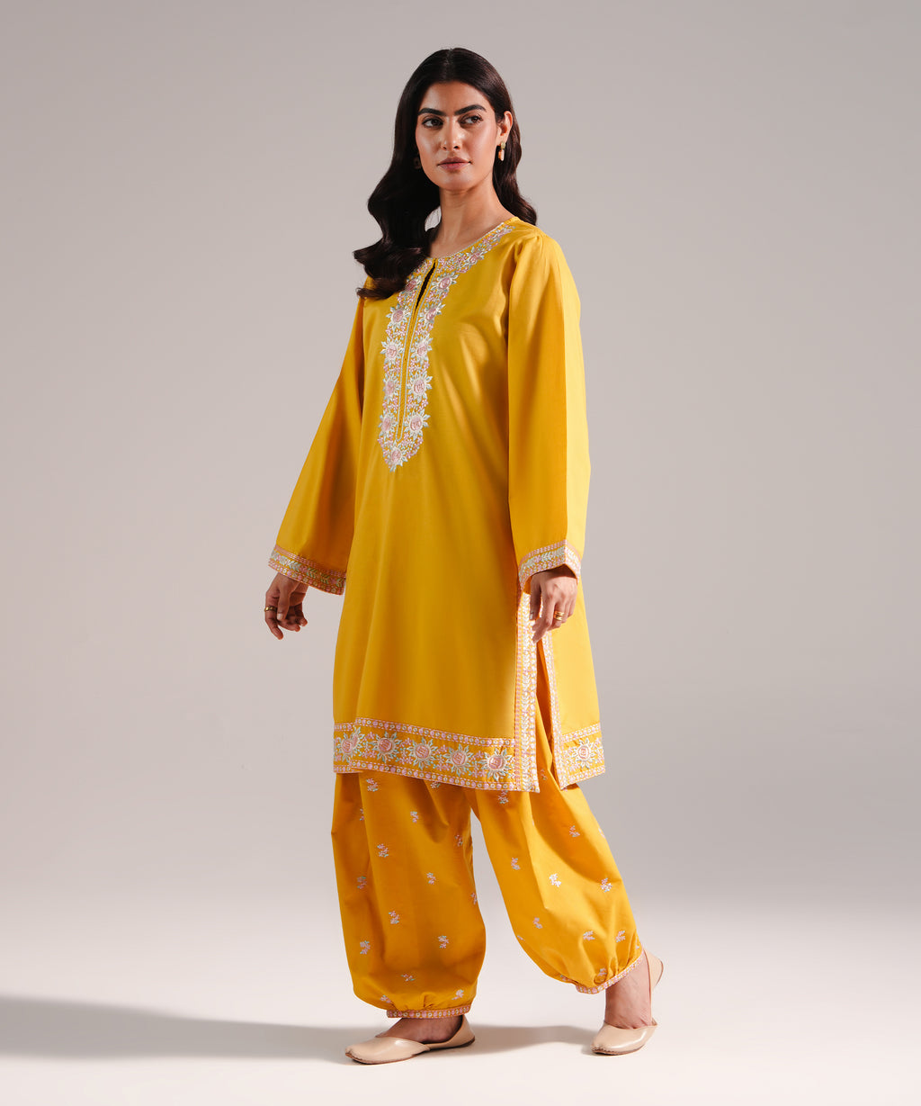 2 Piece - Embroidered Lawn Suit