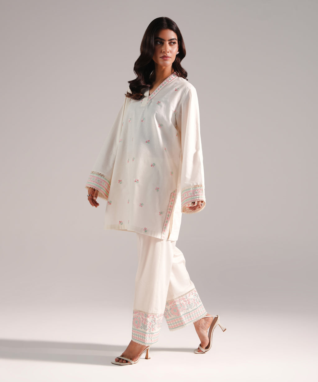 2 Piece - Embroidered Lawn Suit