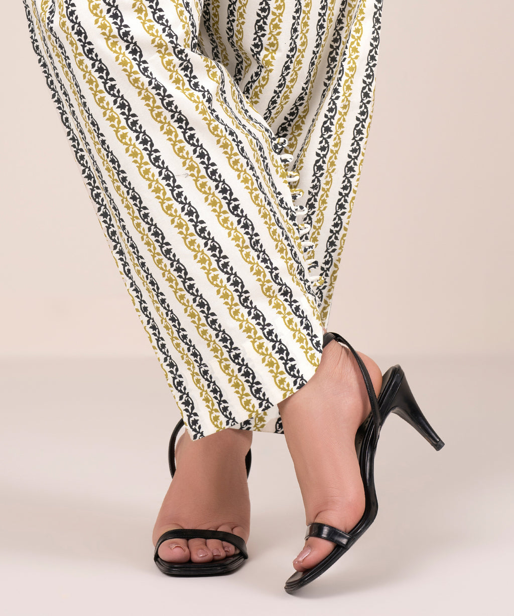 Printed Cambric Shalwar