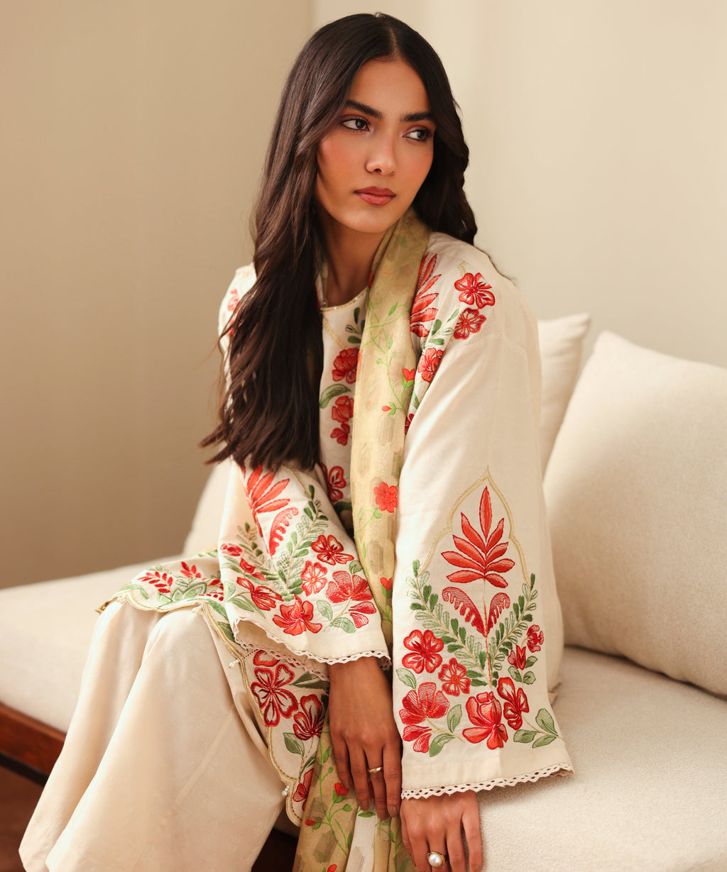 Embroidered Jacquard Shirt