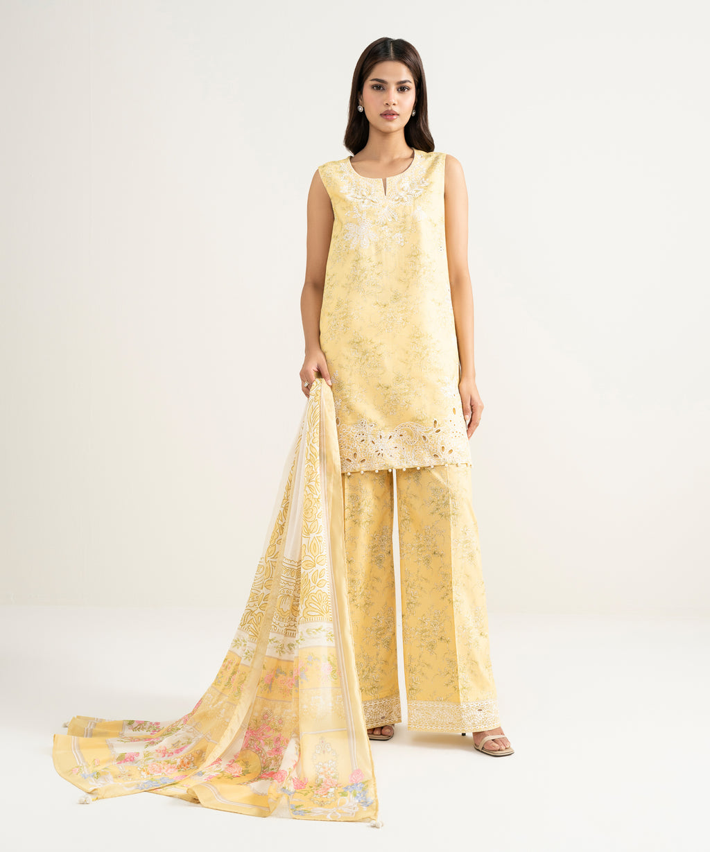 Printed Silk Dupatta
