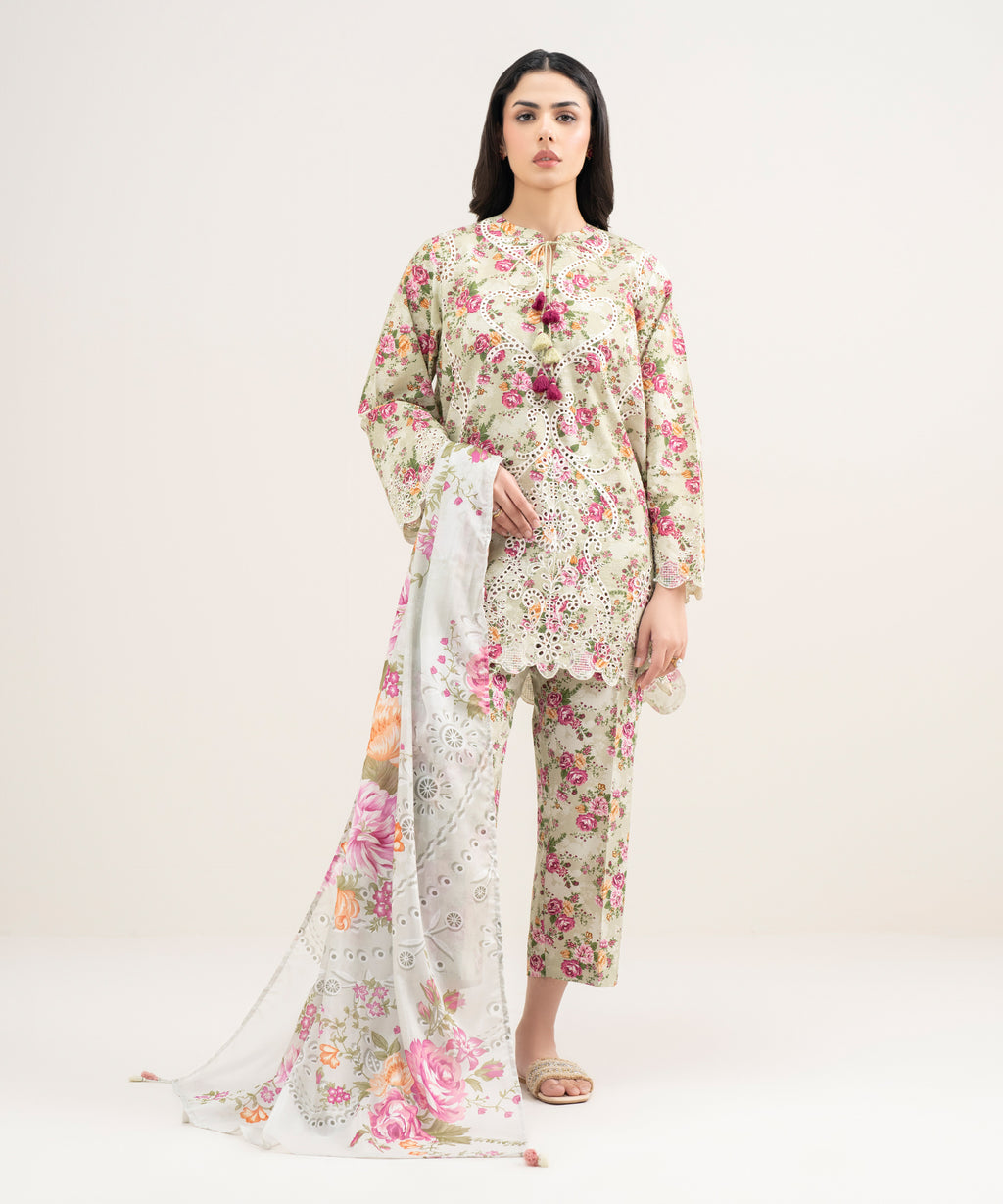 Printed Silk Dupatta