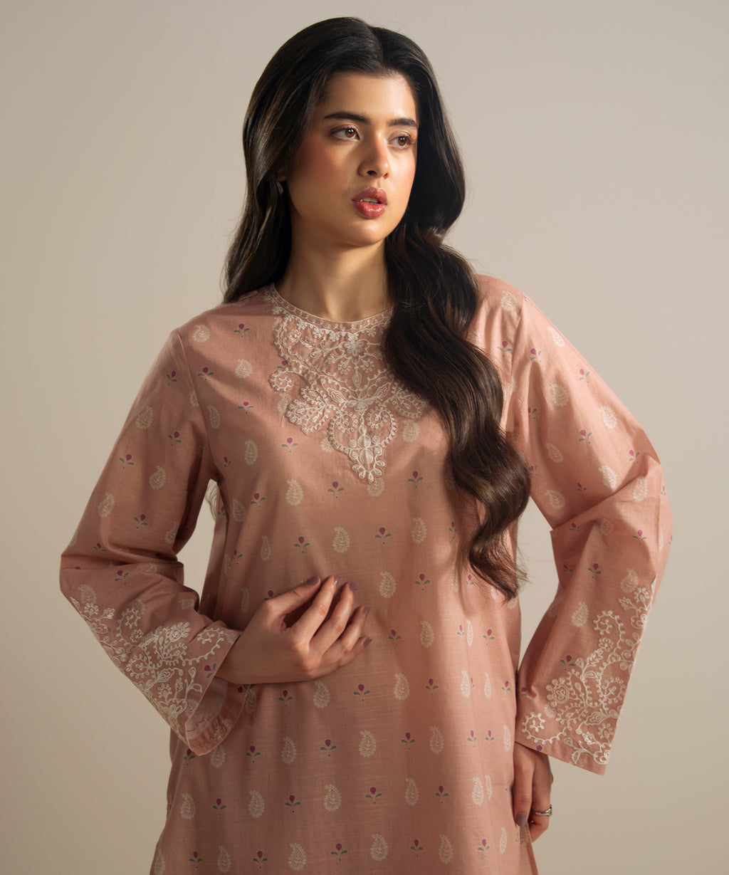 Embroidered Lawn Shirt