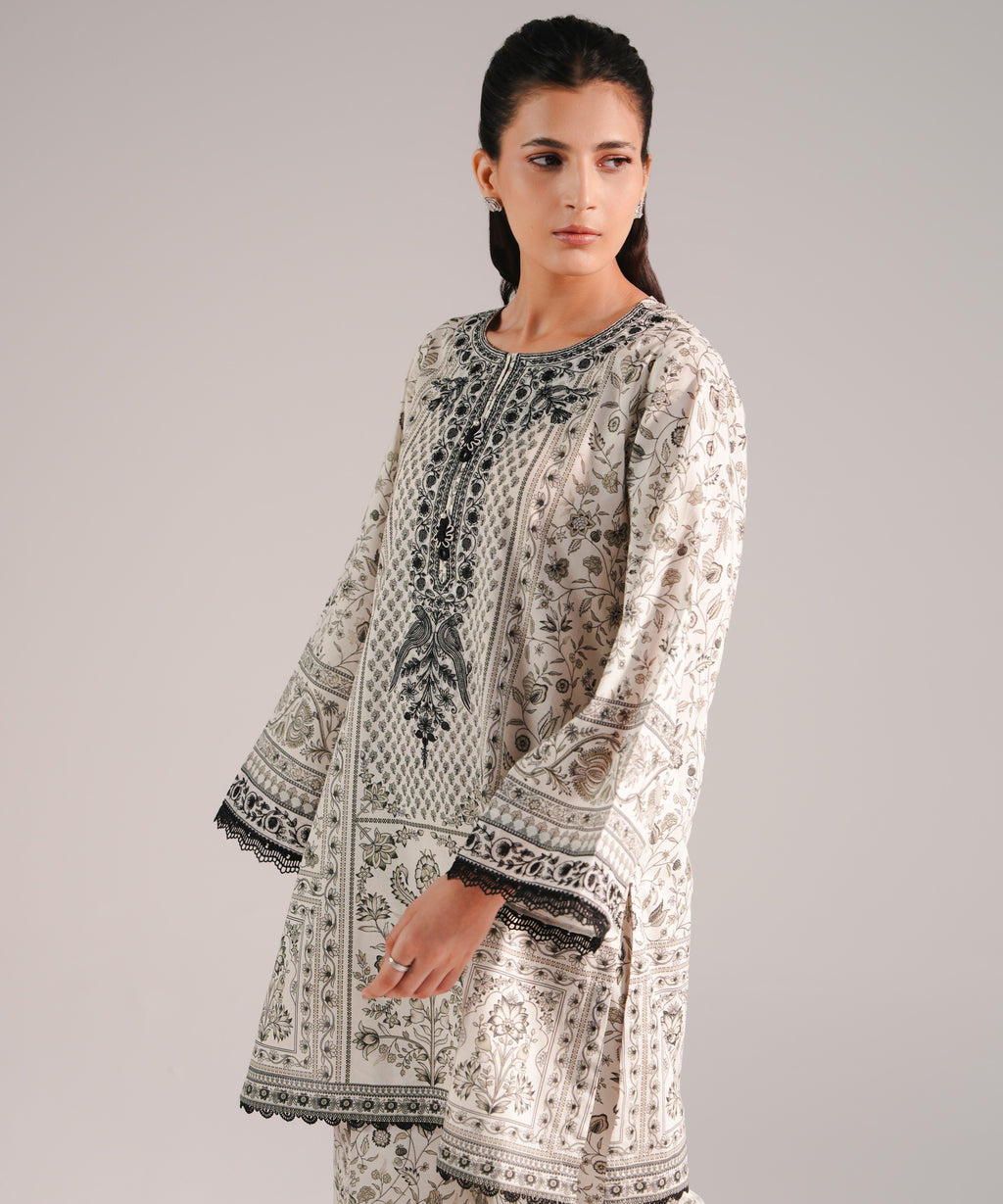 Embroidered Lawn Shirt