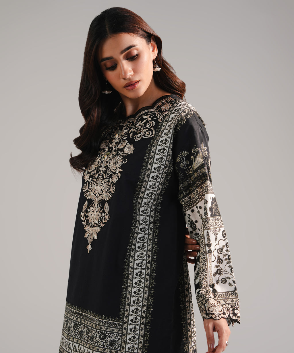 Embroidered Cambric Shirt