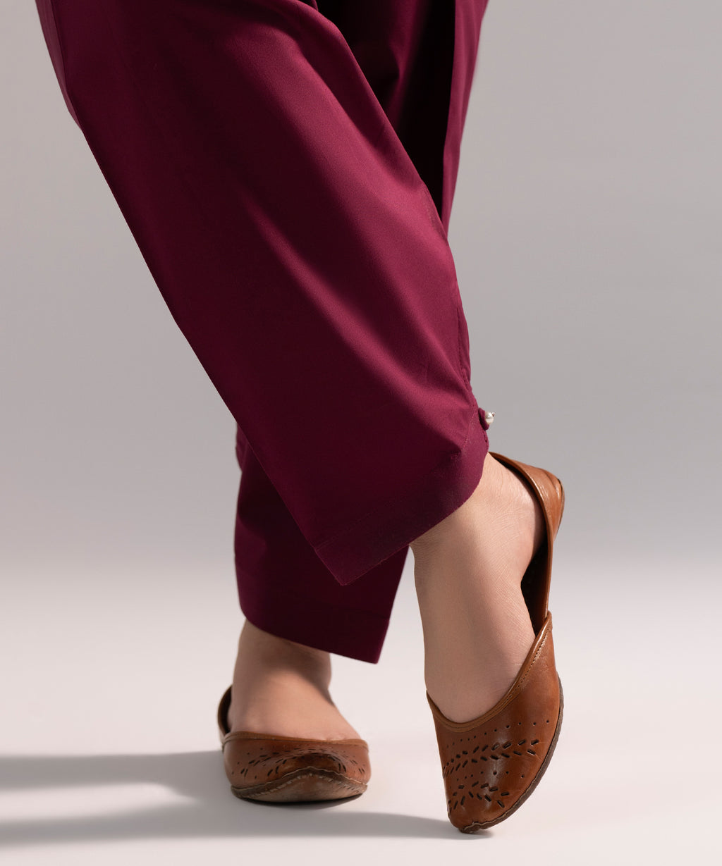 Solid Cambric Skinny Shalwar