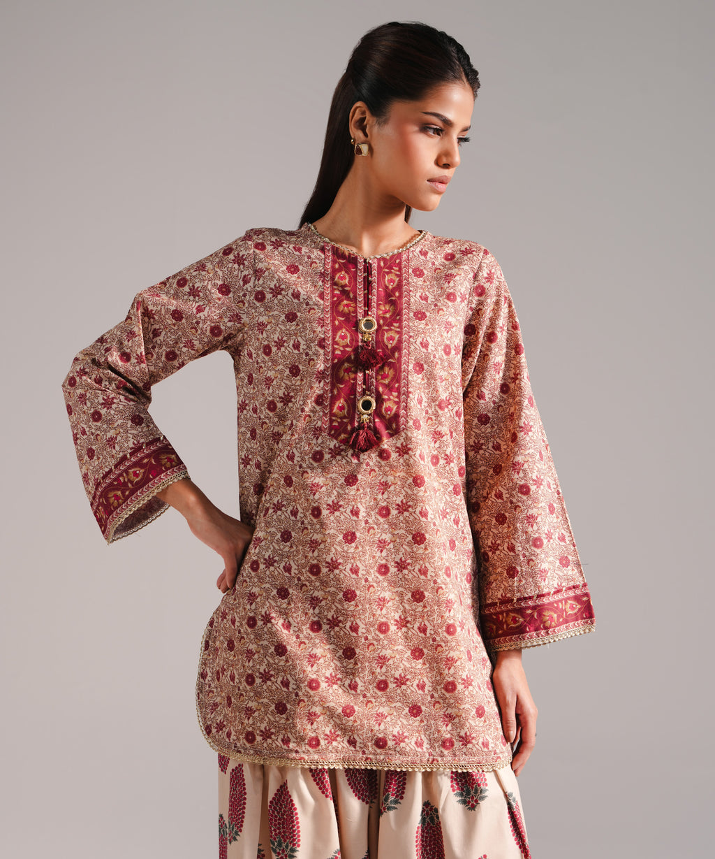 2 Piece - Printed Lawn Suit