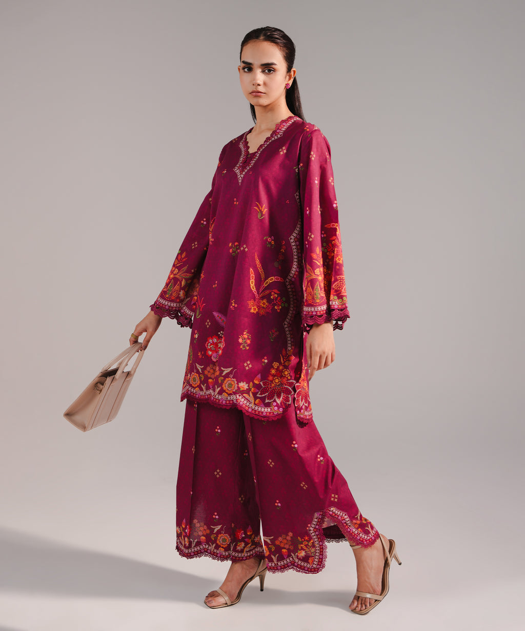 2 Piece - Printed Lawn Suit