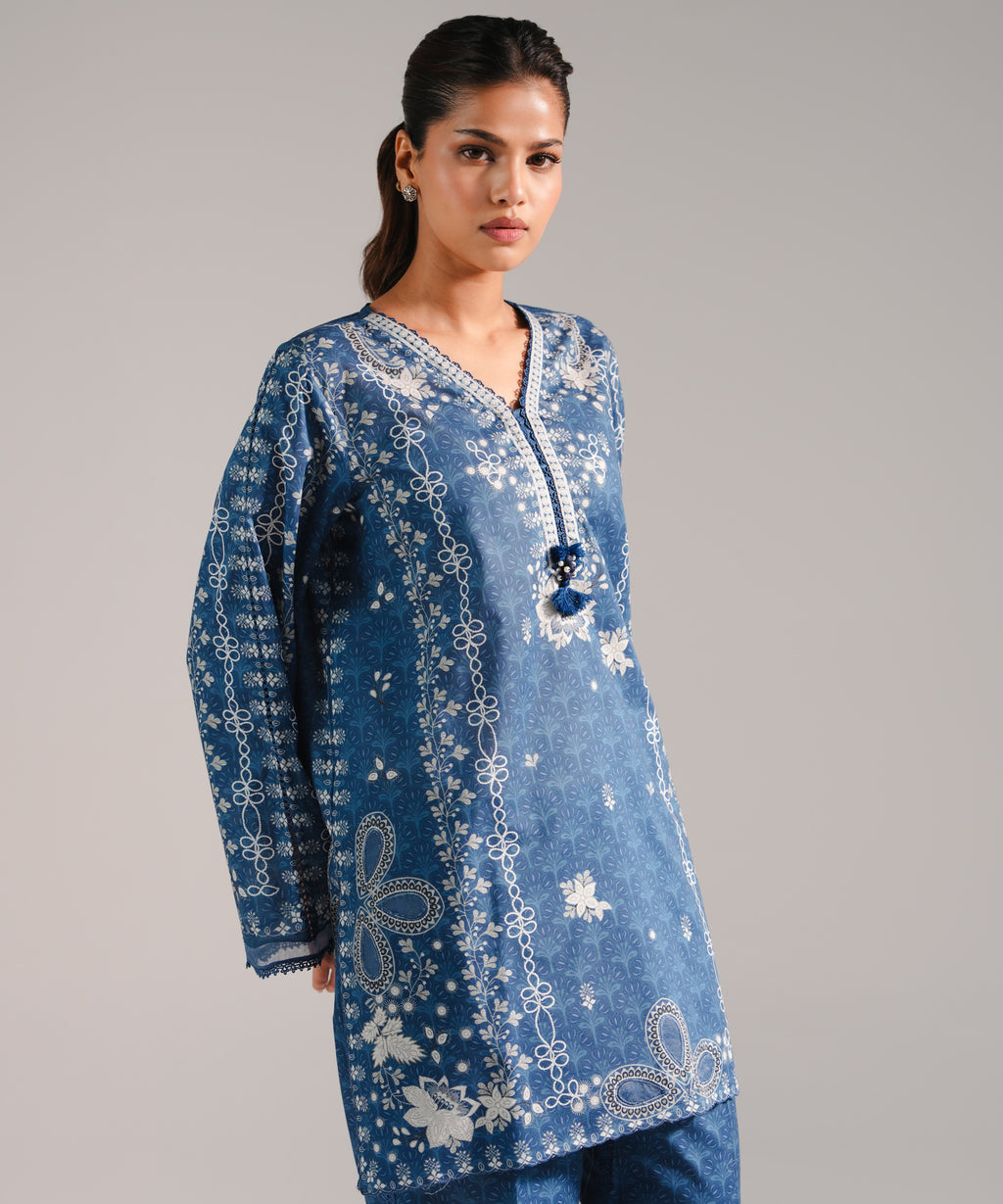 2 Piece - Printed Lawn Suit