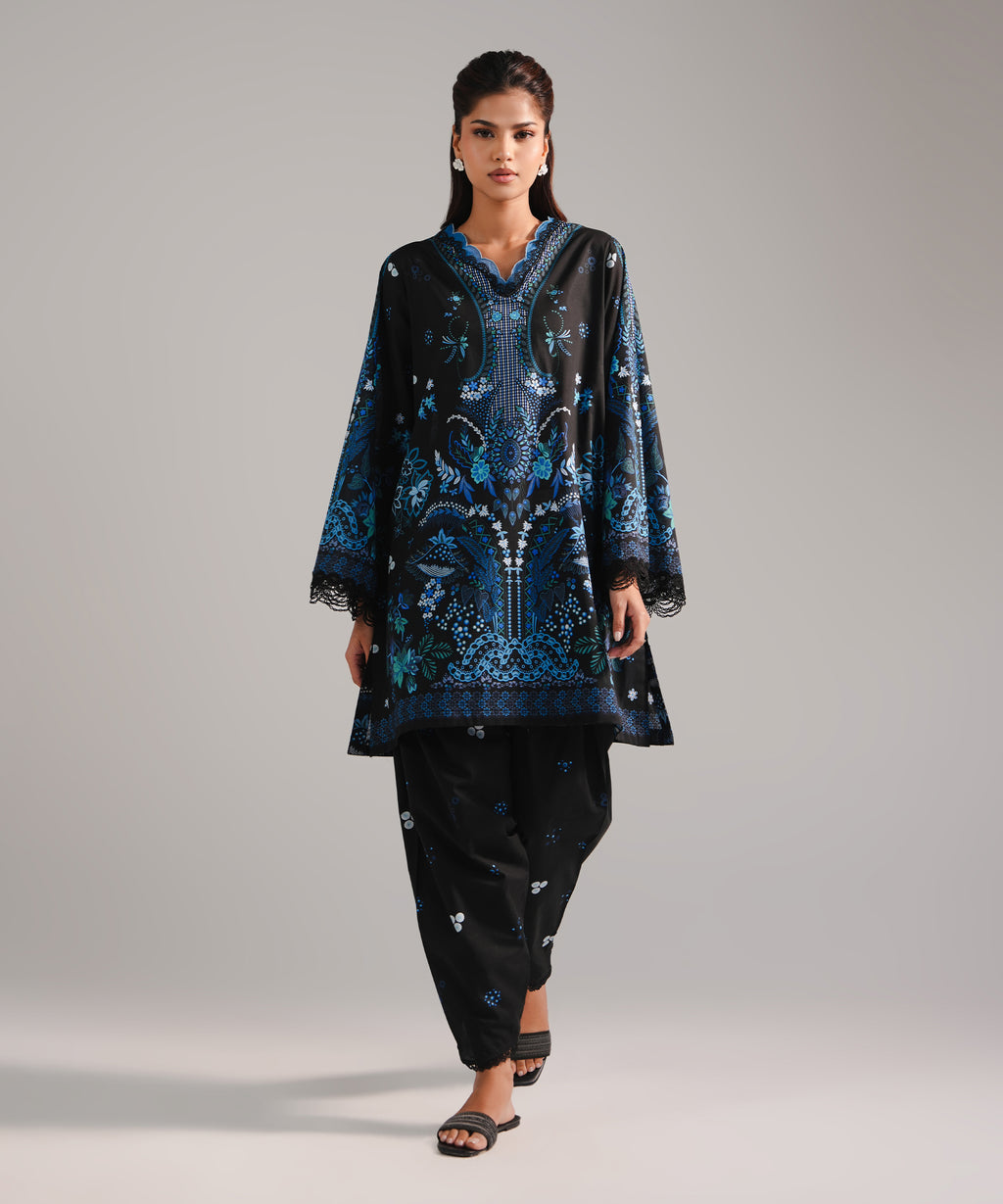 2 Piece - Printed Lawn Suit