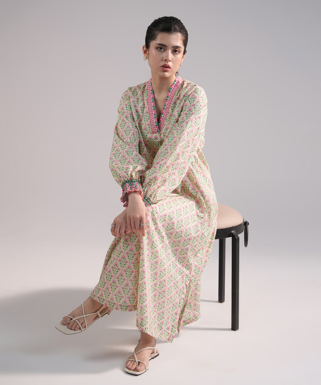 Printed Lawn Dress