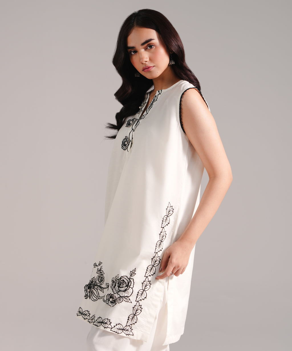 Embroidered Lawn Shirt