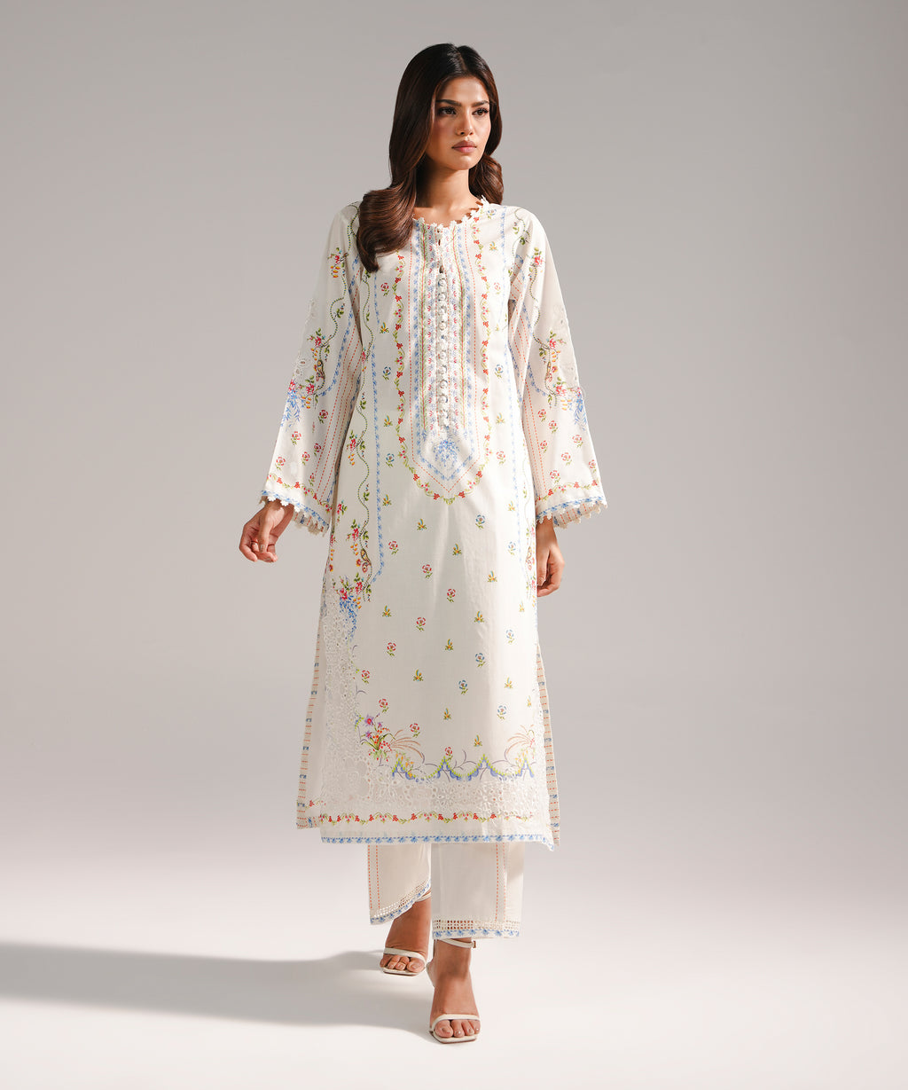 Embroidered Lawn Shirt