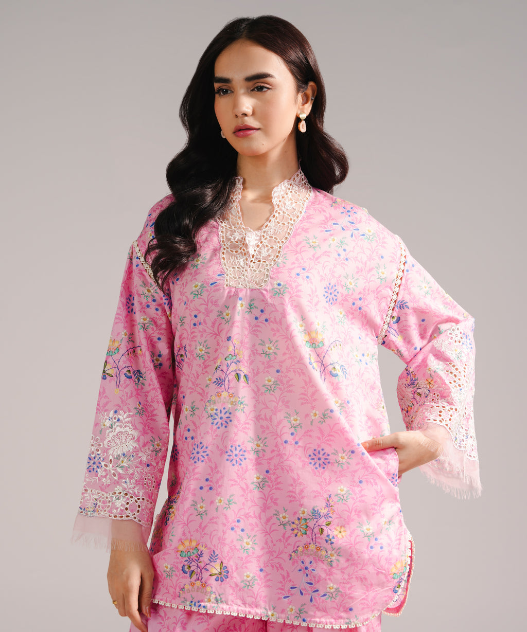 Embroidered Lawn Shirt
